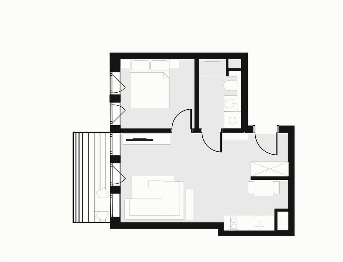 Space Apartments Stettino Esterno foto