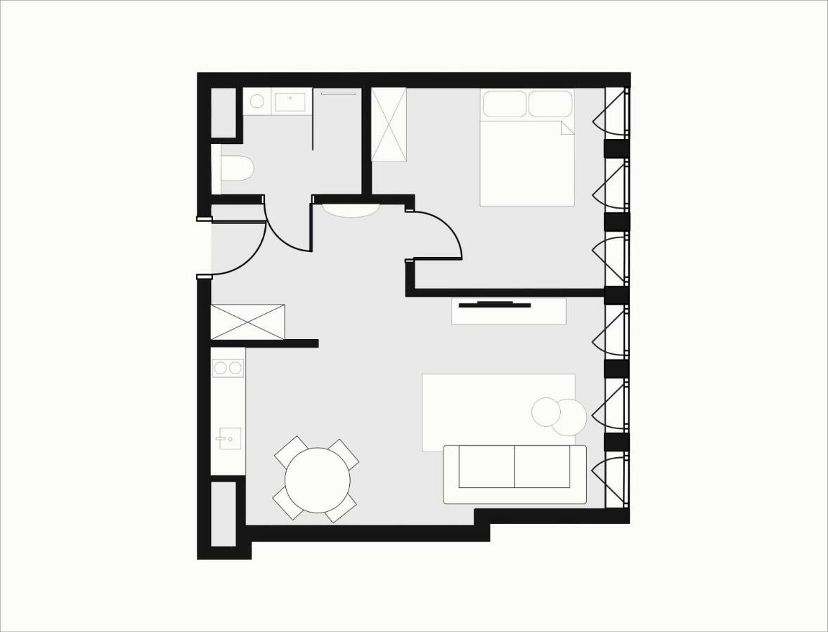 Space Apartments Stettino Esterno foto
